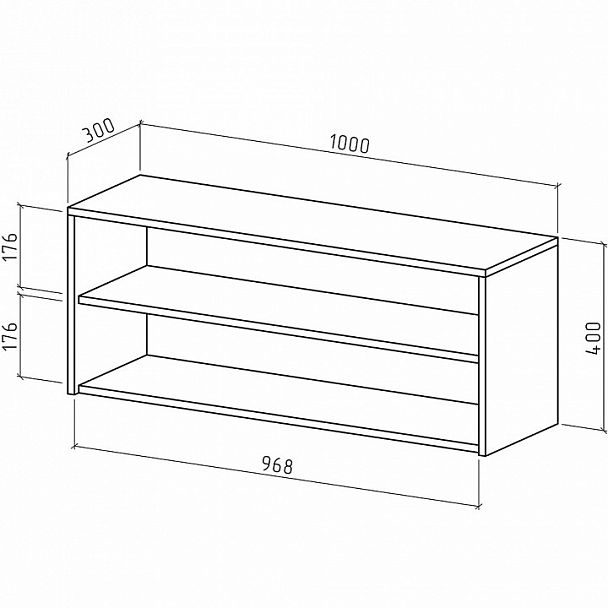 Тумба навесная Мария-4 - Вид 2