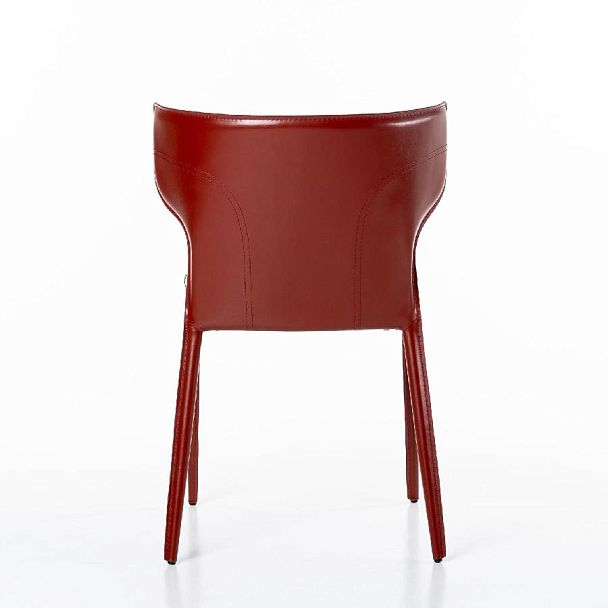 Стул Austin, кожа ретро-красный - Вид 3