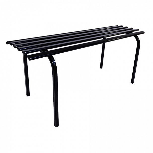 Скамейка с сиденьем из металла 2000 - Вид 1