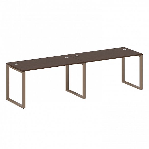 Рабочая станция "Metal System" БО.СМ-2.3 венге/мокко - Вид 1