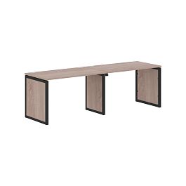 Стол 2-х местный XQPWST 2470 Дуб Сонома/Антрацит 2400х700х750 XTEN-QP - Фото предпросмотра