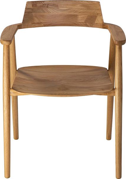 Кресло деревянное из массива дуба Сэн Дуб светлый - Вид 2