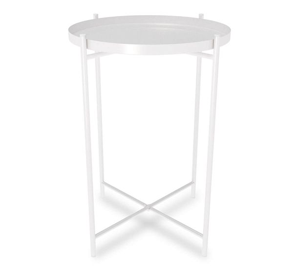 Столик журнальный Sheffilton SHT-CT8 белый муар - Вид 1