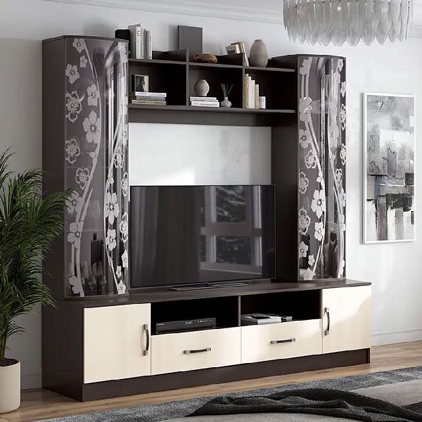 мс для гостиной Марта-15 МИНИ венге/дуб белфорд - Вид 3