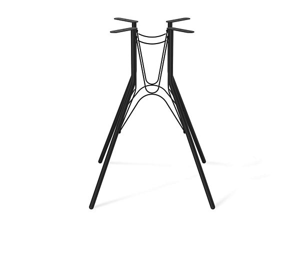 Стол Sheffilton SHT-TU34-P/TT32 80 СТЕКЛО/МДФ черный/королевский синий - Вид 8