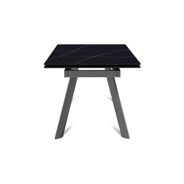 Стол раскладной Stone (140+40+40), керамика матовая Black Gold - Вид 3