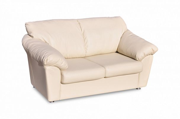 Афина Диван двухместный 1580х920х940 Oregon 12 "Мягкая мебель для кабинета" ТК-002120401684 бежевый - Вид 1