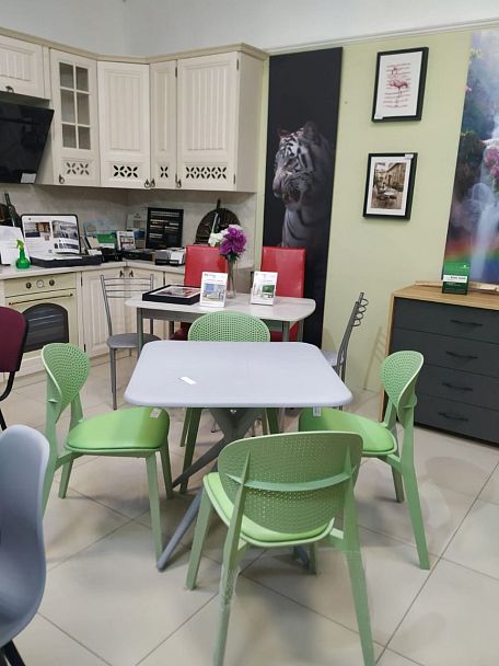 Стол Sheffilton SHT-TU30/TT30 83/83 бежевый/бук - Вид 8