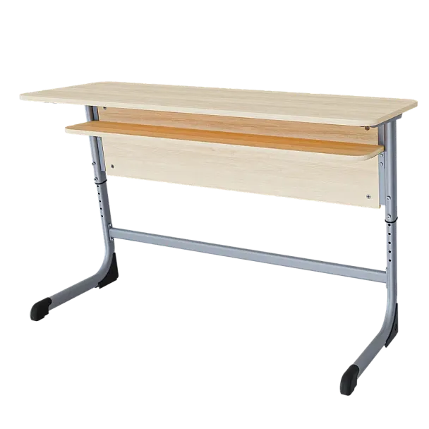 Парта Smart на плоскоовале 2М (столеш. ЛДСП ЗУ, экран ЛДСП, полка), гр.4-6 - Вид 5