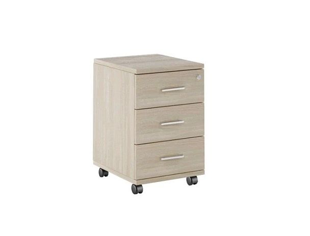 Boston BSN30130303 Тумба подкатная Boston кабинет руководителя  светлый дуб - Вид 1