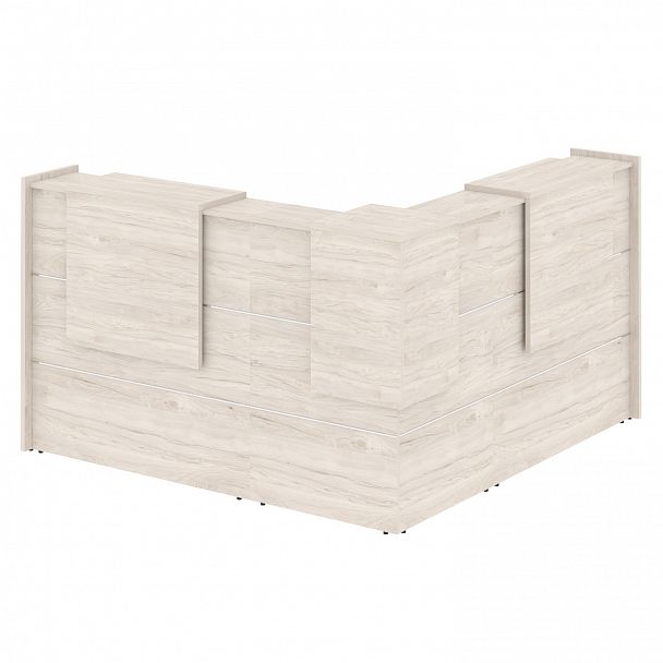 Ресепшн Г-образный "Onix" O.R-K-24 денвер светлый - Вид 2