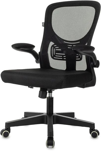 Кресло Бюрократ MC-101 черный TW-01 TW-11 сетка/ткань крестов. пластик - Вид 2