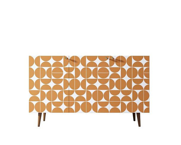 Комод Berber три дверки 14 принт арт BB01/Print_14 - Вид 1