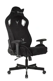 Кресло игровое Knight Outrider LTD черный Light-20 с подголов. крестов. металл - Фото предпросмотра