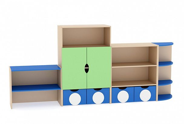 Стенка сборная Кораблик МДФ - Вид 1