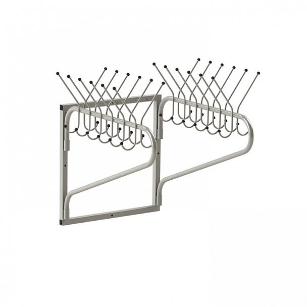 Вешалка поворотная настенная 2СТ 24 крючка - Вид 1