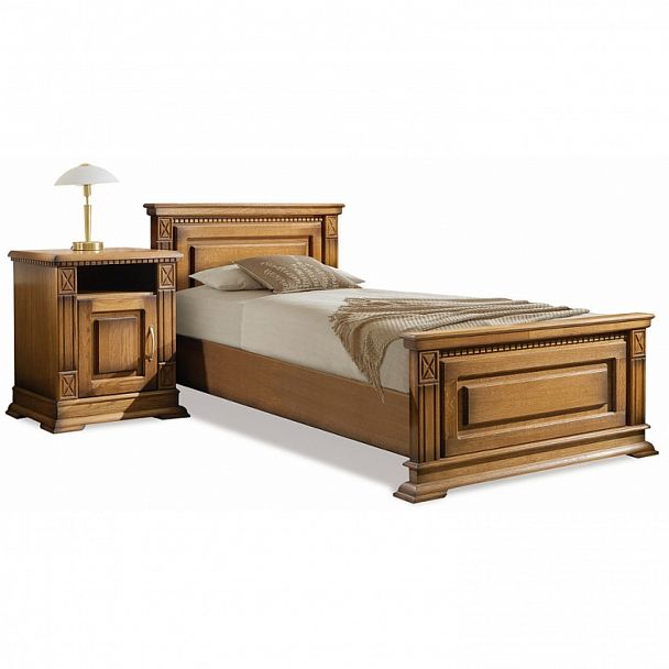 Кровать "Верди 140" береза - Вид 1