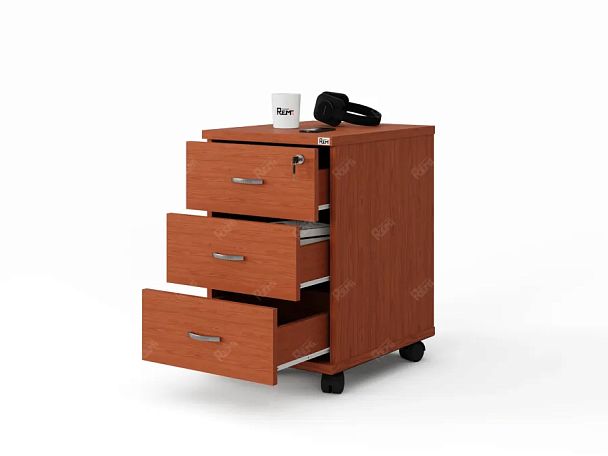 ЛАЙТ / LIGHT RLG019-40x50 Выкатная тумба 50x40x63 Орех Итальянский - Вид 3