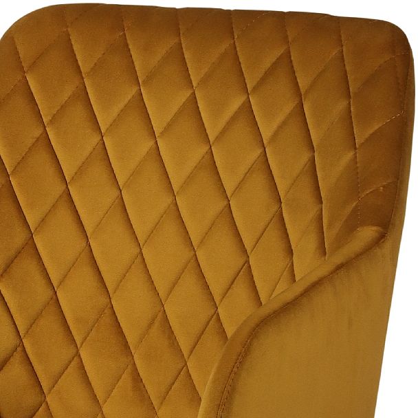 Комплект барных поворотных кресел Барли К, Confetti chai tea/черный, 2 шт. - Вид 7