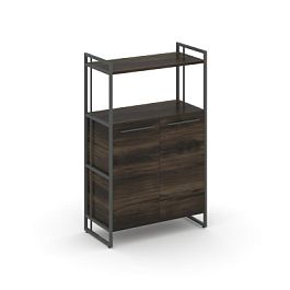 Rift Шкаф 3 ниши широкий RF.SS-32 Дуб Мали/Металл Антрацит 798*396*1286 - Фото предпросмотра