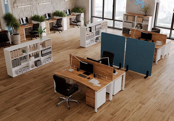 Удлинитель стола Tess 180x80x75 дуб шамони светлый - Вид 17