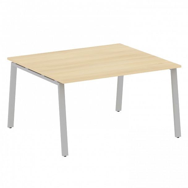 Стол для переговоров "Metal System" БА.ПРГ-1.3 акация/серый - Вид 1