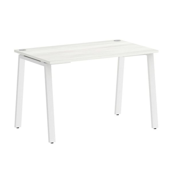 Home Office Стол письменный VR.SP-3-118.A Снежная патина/Белый металл 1180*720*750 - Вид 1