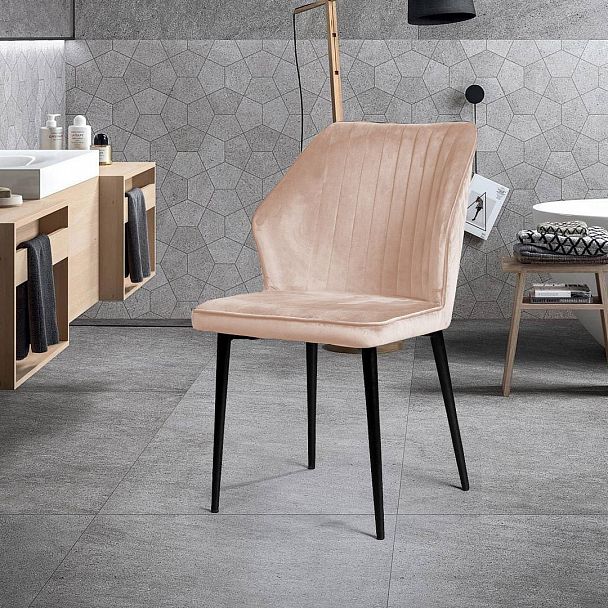 Стул Berg, бархат бежевый 5 - Вид 7