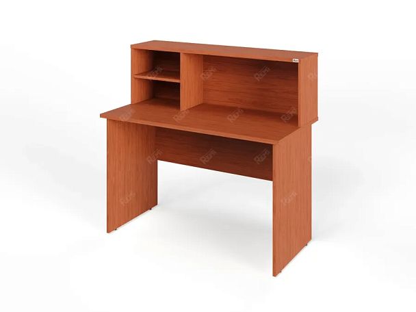 UNITY PП02-12 Орех Итальянский Полка настольная 1200х280х390 - Вид 2