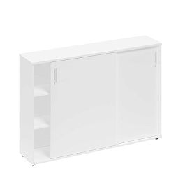 Шкаф-купе средний Elevo А1 322 БП белый премиум - Фото предпросмотра