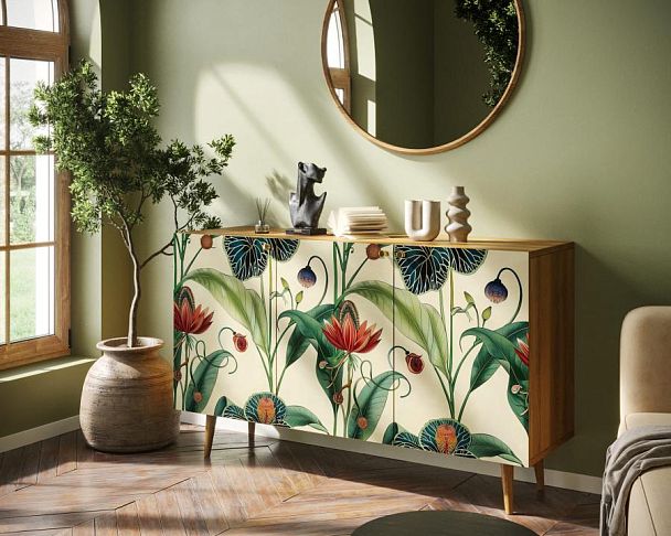 Комод Berber три дверки арт BB01/Print_55 - Вид 3