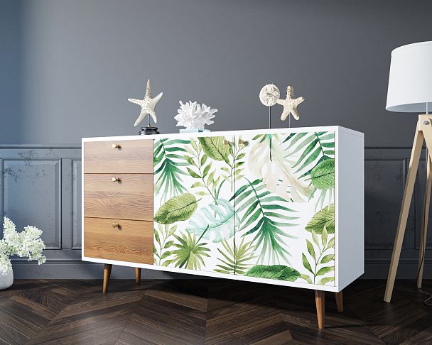 Комод "Berber" с двумя дверками и ящиками 4 принт - Вид 5