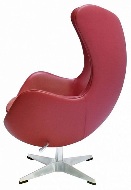 Кресло Egg Chair малиновое - Вид 3