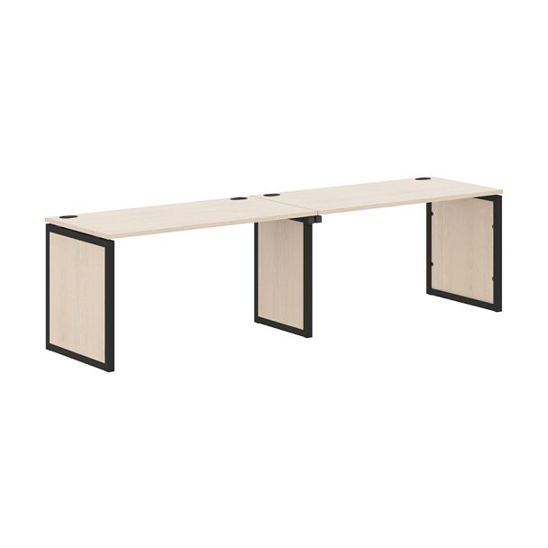 Стол 2-х местный XQPWST 2870 Бук Тиара/Антрацит 2800х700х750 XTEN-QP - Вид 1