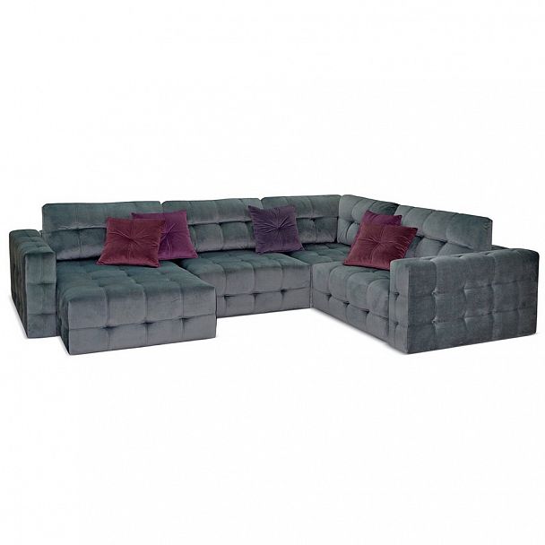 Угловой диван "Фиджи Люкс" Оул-1ру-У-1ру - Вид 1
