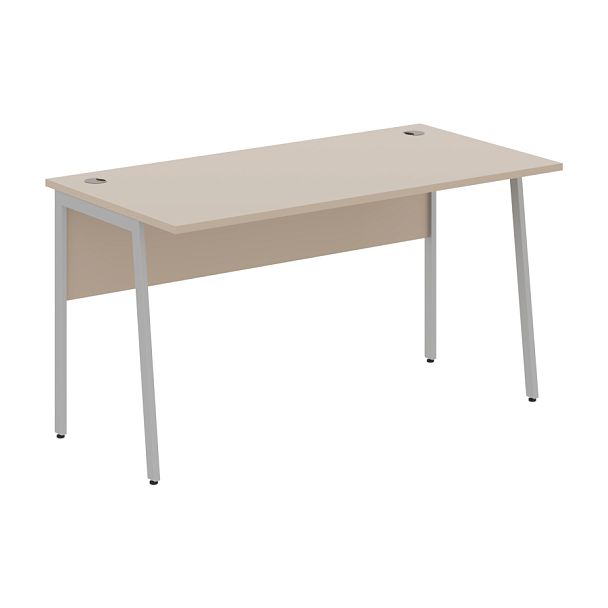Стол прямой СП-3P Мокачино/Алюминий 1400х720х755 IMAGO PLUS - Вид 1