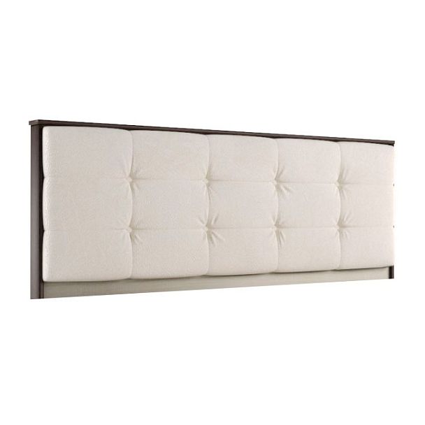 Кровать Лирика ЛК-2 (1,4) мягкое изголовье велюр карамель - Вид 1