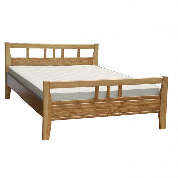 Кровать "Лель 160" береза - Вид 1