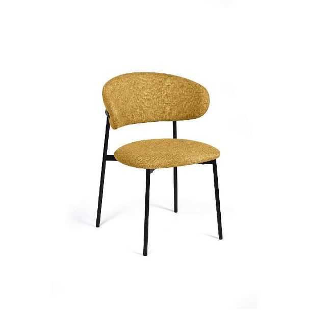 Стул Adele, рогожка wellton 560, желтый - Вид 8