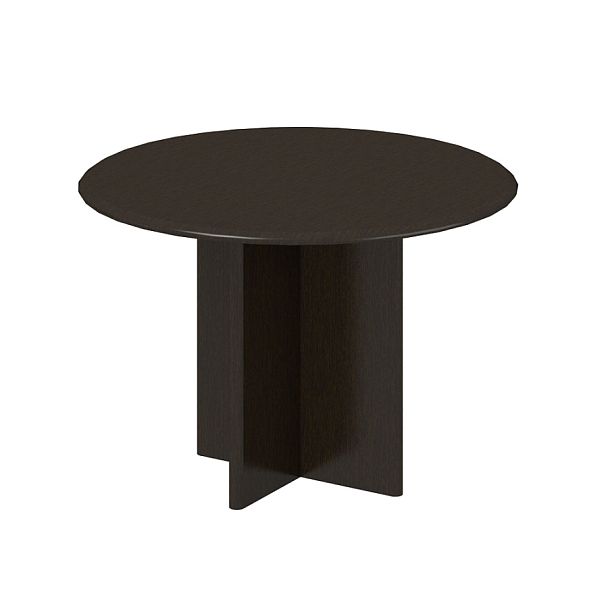 Стол переговорный "Президент"  ПК-ПР-СТГ110Х110/Д/КР-В1-179П дуб ферраре пленка новая - Вид 1