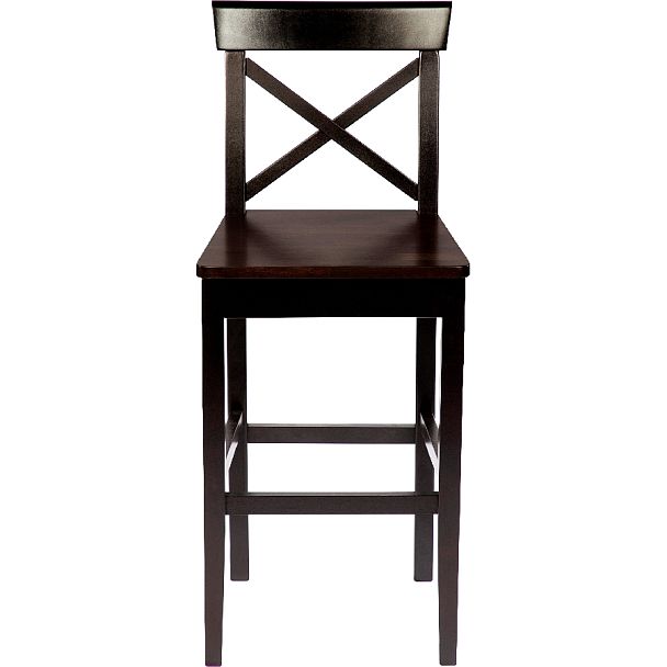 Стул полубарный деревянный с жестким сиденьем Бергольф Венге - Вид 2