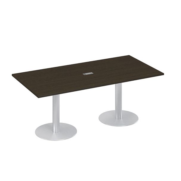 Стол 200 переговорный на колоннах A4 А4 ХР 123 - Вид 1