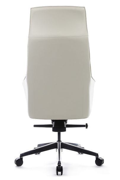 Кресло Rosso А1918 Кремово-белый (3A MND1221) натуральная кожа 68*68*122-128 - Вид 5