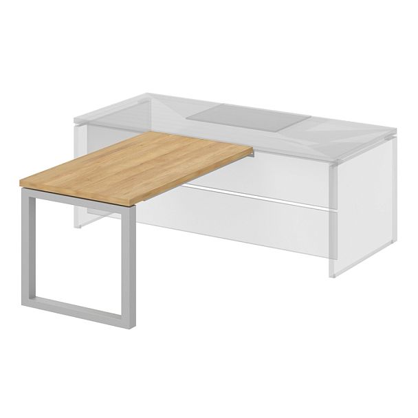 Брифинг приставка "Атташе-М"  ПК-АТШМ-СТП140Х80/ФР/1-В1-926 дуб скальный - Вид 1