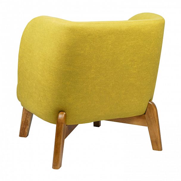 Кресло Dasch, горчичный - Вид 4