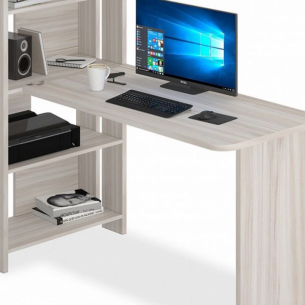 Стол компьютерный Домино Lite СТЛ-ОВ+С120Р Карамель - Вид 3