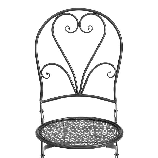 Стул Лав Чаир/Love Chair (PL08-11140), стальной сплав, черный - Вид 7
