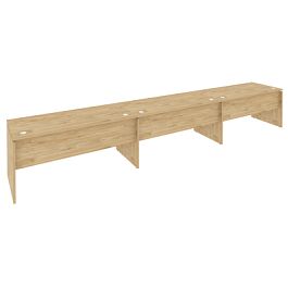 Onix Рабочая станция O.RS-3.4.7 Тиквуд светлый 4740*720*750 - Фото предпросмотра