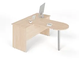 UNITY PБП-100-60 Дуб Сонома Брифинг 600х1000х730 - Фото предпросмотра