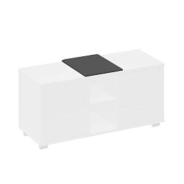 Мягкий элемент для выкатной тумбы Elevo А1 733 BA50 серый - Фото предпросмотра